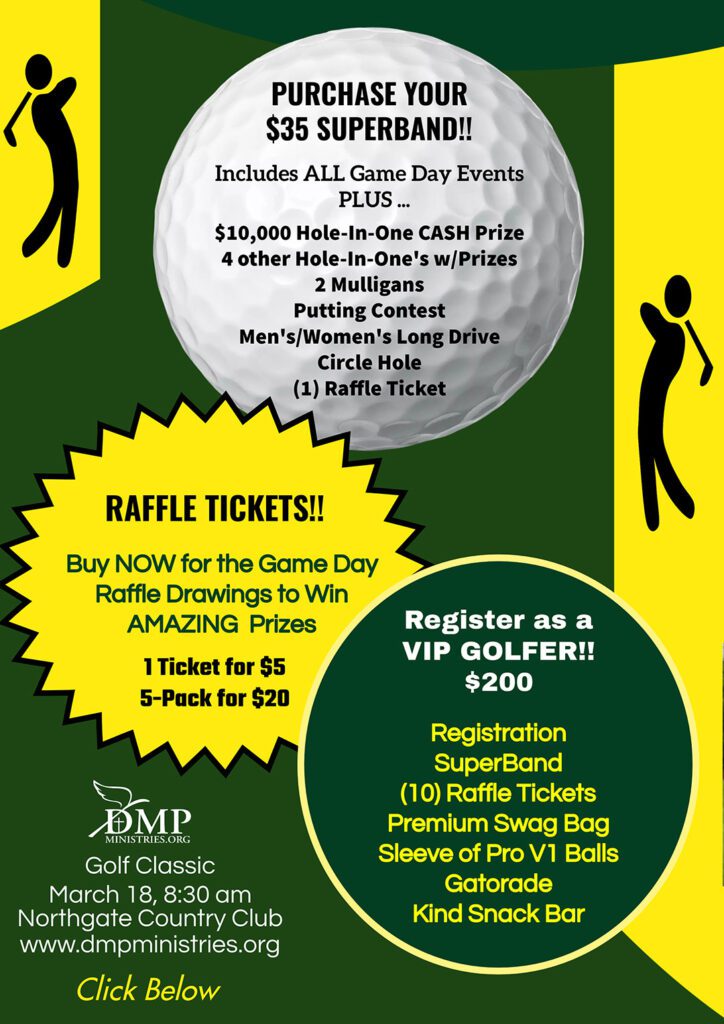 DMP Golf Classic | Raffle Tickets and SuperBand